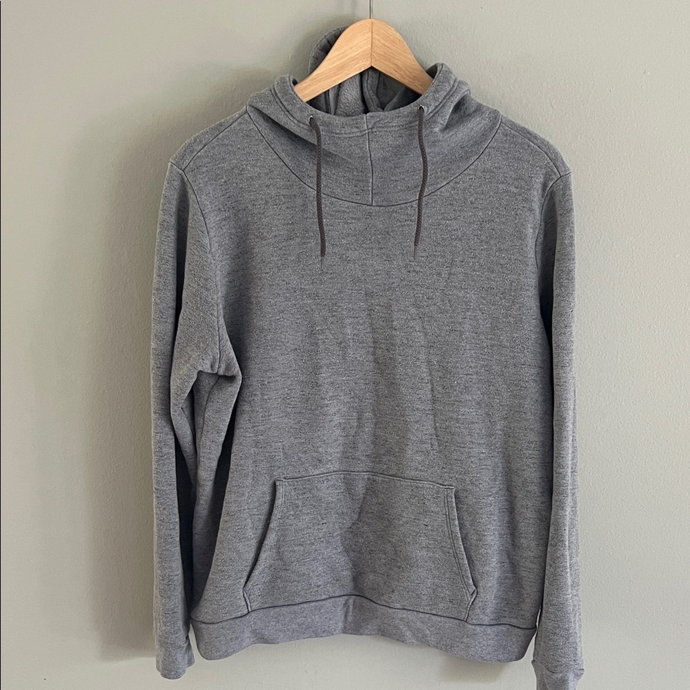 Marine Layer Gray Pullover Hooded Sweatshirt